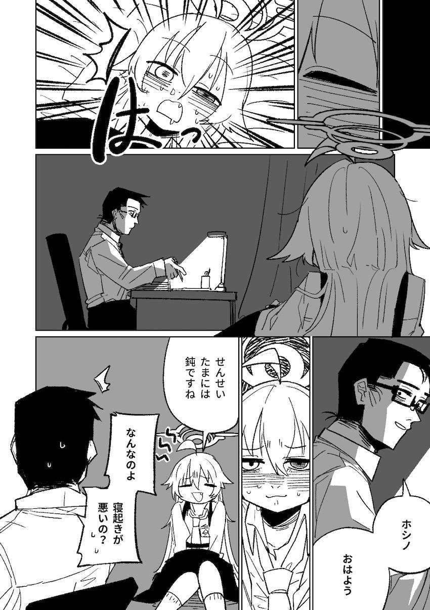 オナニーしてたホシノをお仕置きスパンキングファック！ <> 004