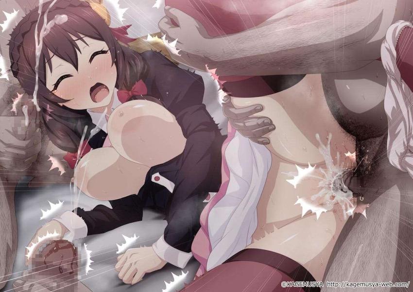 チョロいゆんゆんがおじさんに騙されて、お友達チンポで中出し受精する本 <> 009