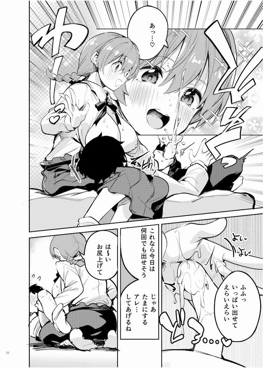 美少女スクールアイドルとイチャラブセックスするハイシコハイクオリティ合同誌！濃厚に愛し合う多幸感溢れる一冊！ <> 054