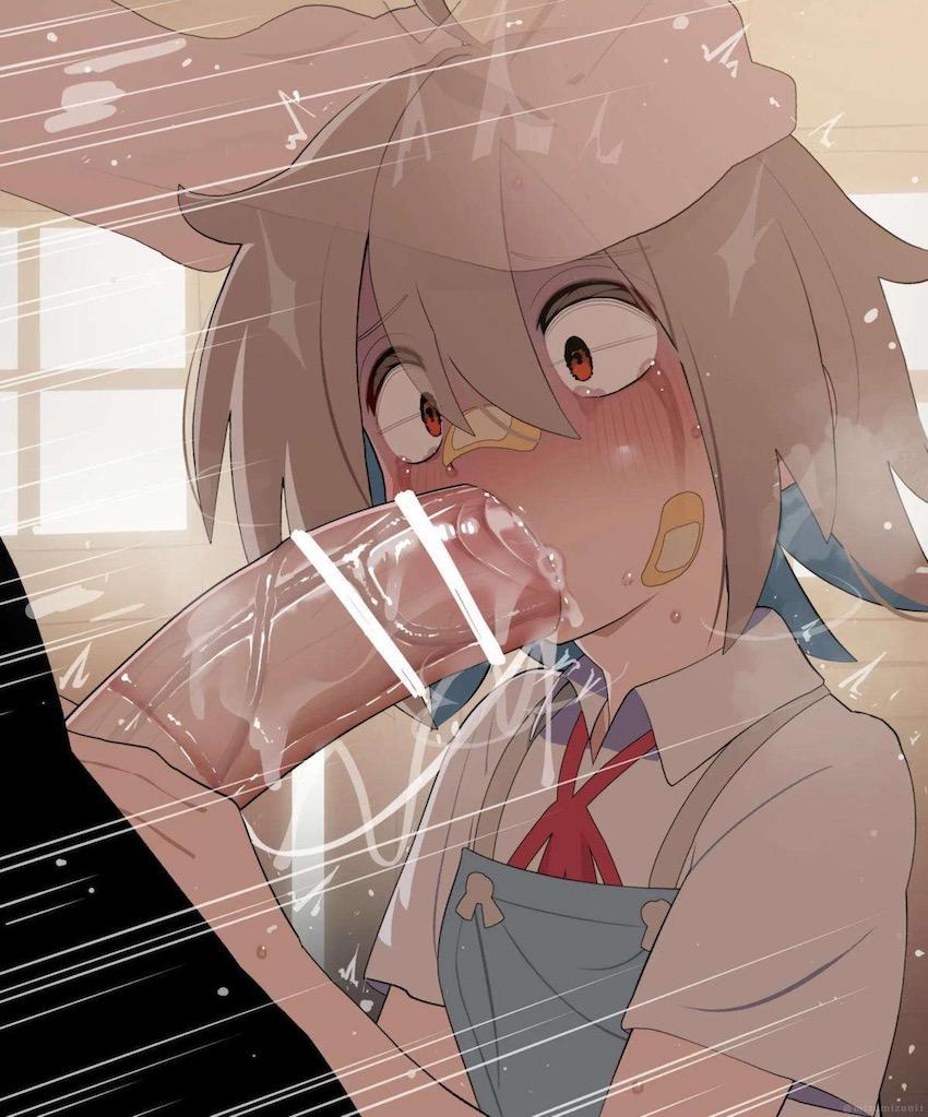 結愛せるふの喉マンコに大量ザーメン流し込む！ <> 010