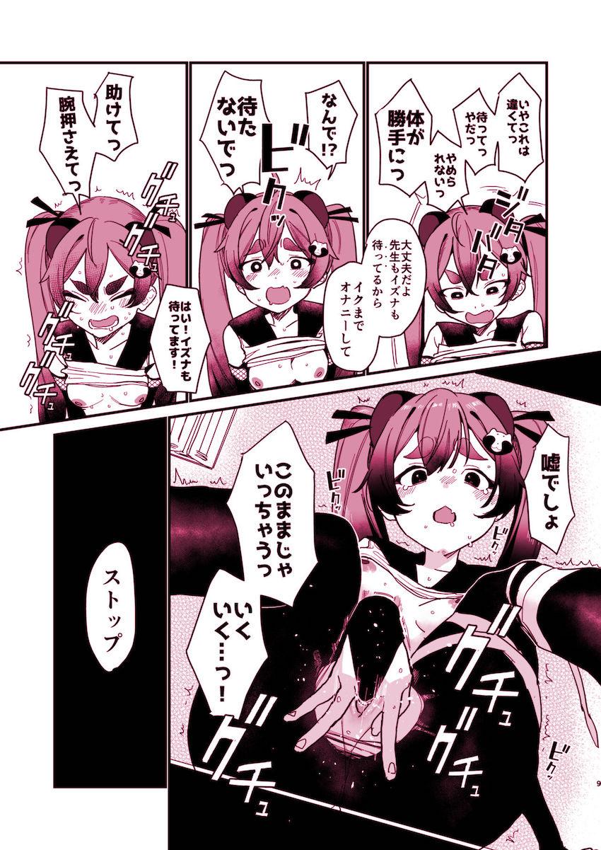 先生にハメられ催眠BDを見てしまったミチル。処女なのにおちんぽ入れられても全然痛くない！？催眠セックスで快楽に落とされる！ <> 008