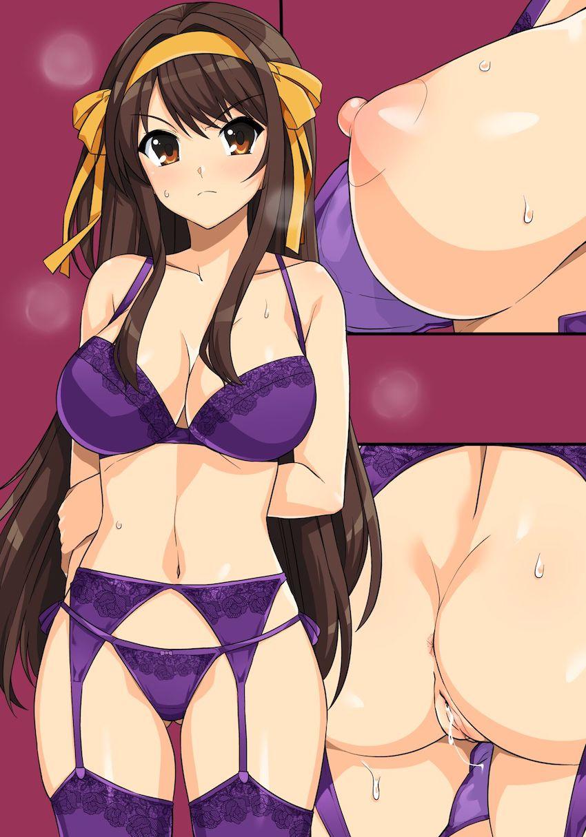 ハルヒ好きのためのフルカラーイラスト集第14弾！いろんなコスプレおまんこ見放題！ <> 018