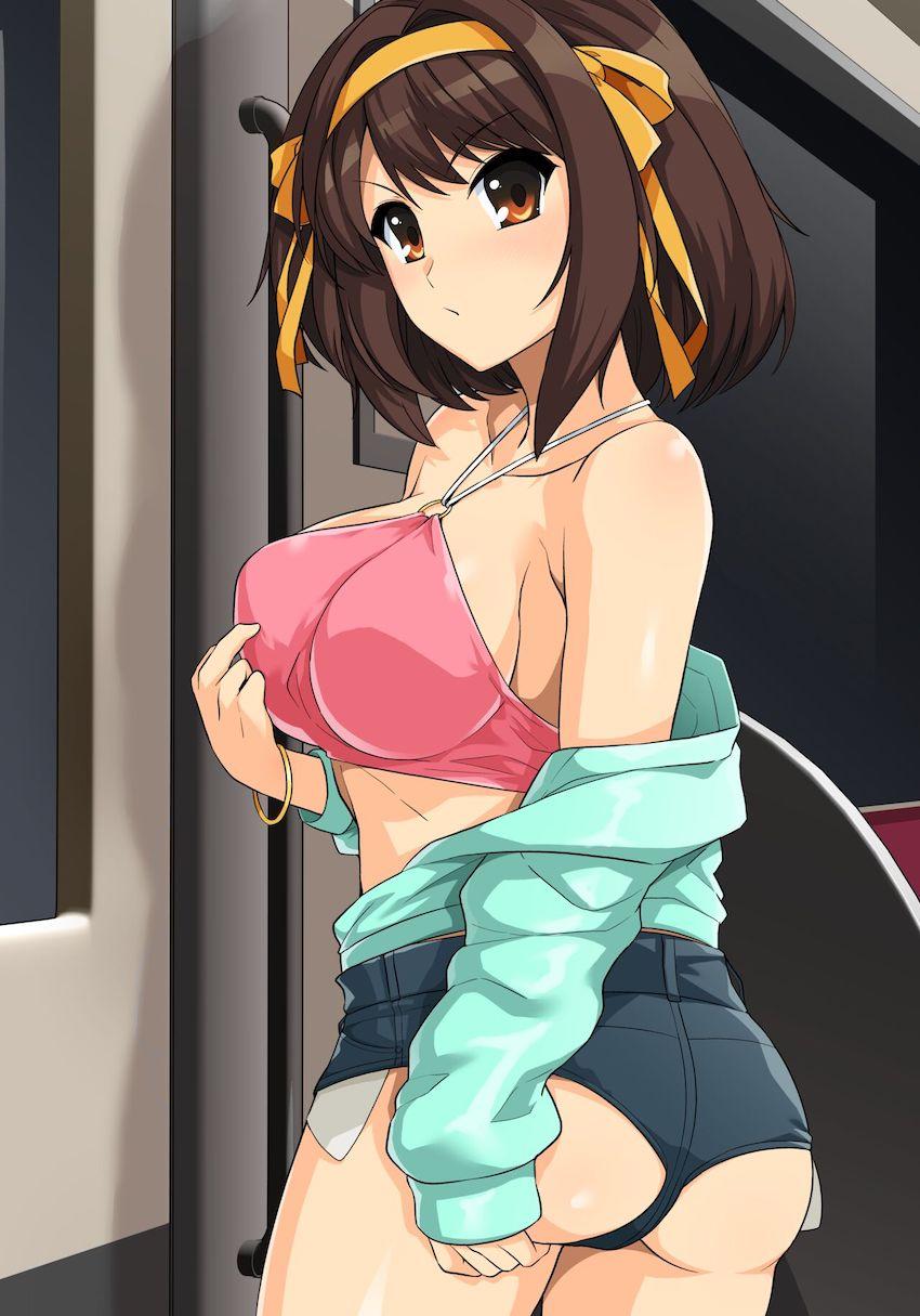 ハルヒ好きのためのフルカラーイラスト集第14弾！いろんなコスプレおまんこ見放題！ <> 023