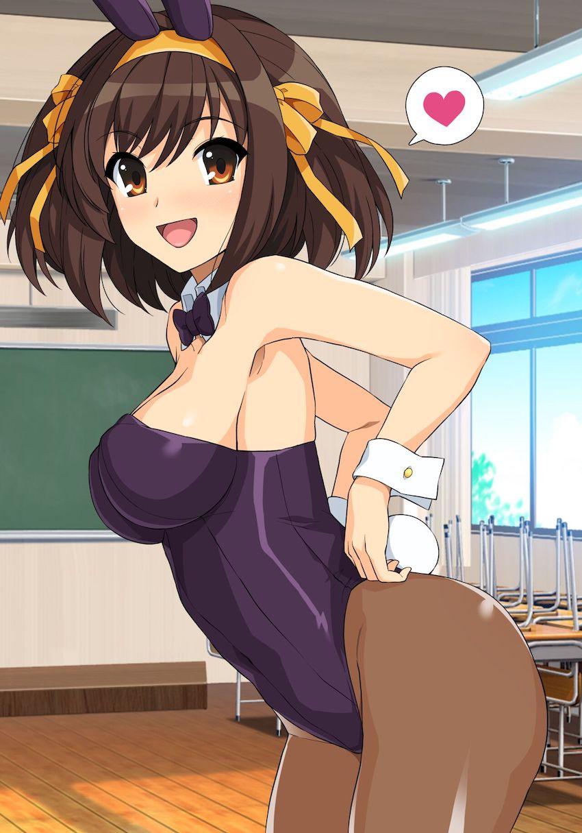 ハルヒ好きのためのフルカラーイラスト集第14弾！いろんなコスプレおまんこ見放題！ <> 040