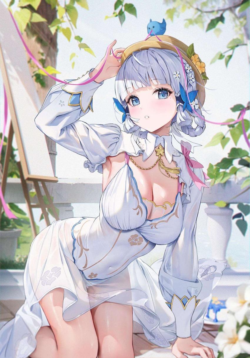 神里綾華の美麗マンコに生中出し！ <> 011