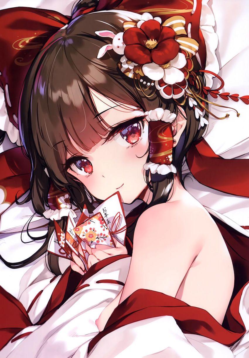 東方少女たちの透き通るほどの白肌が眩しい美麗フルカラーイラスト集 <> 008