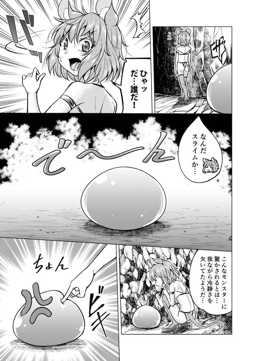 ダンジョンでデカチンキモ童貞に拘束レイプされて子宮脱しちゃうナズーリン <> 008