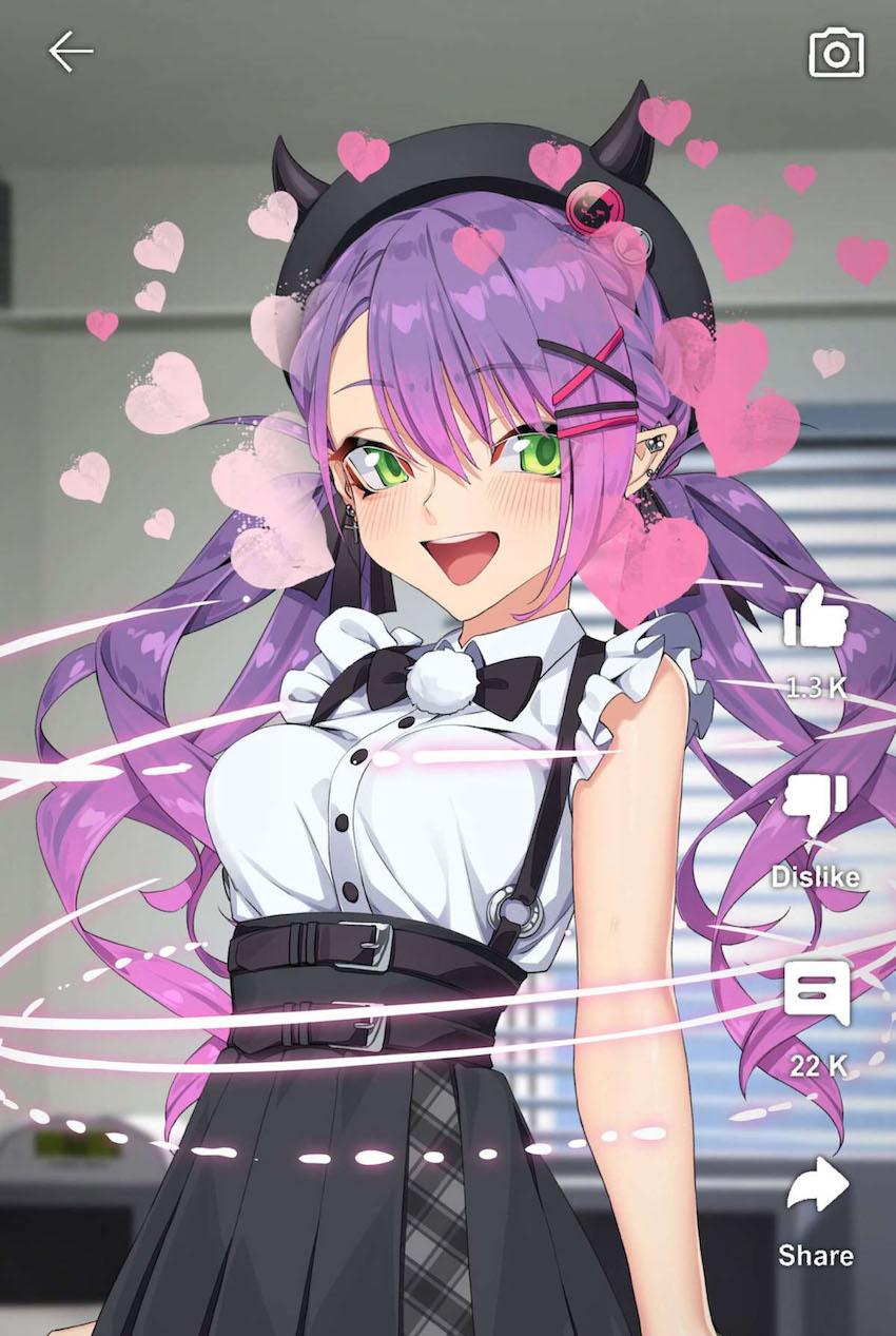 常闇トワちゃんのハメ撮りショート動画 <> 1