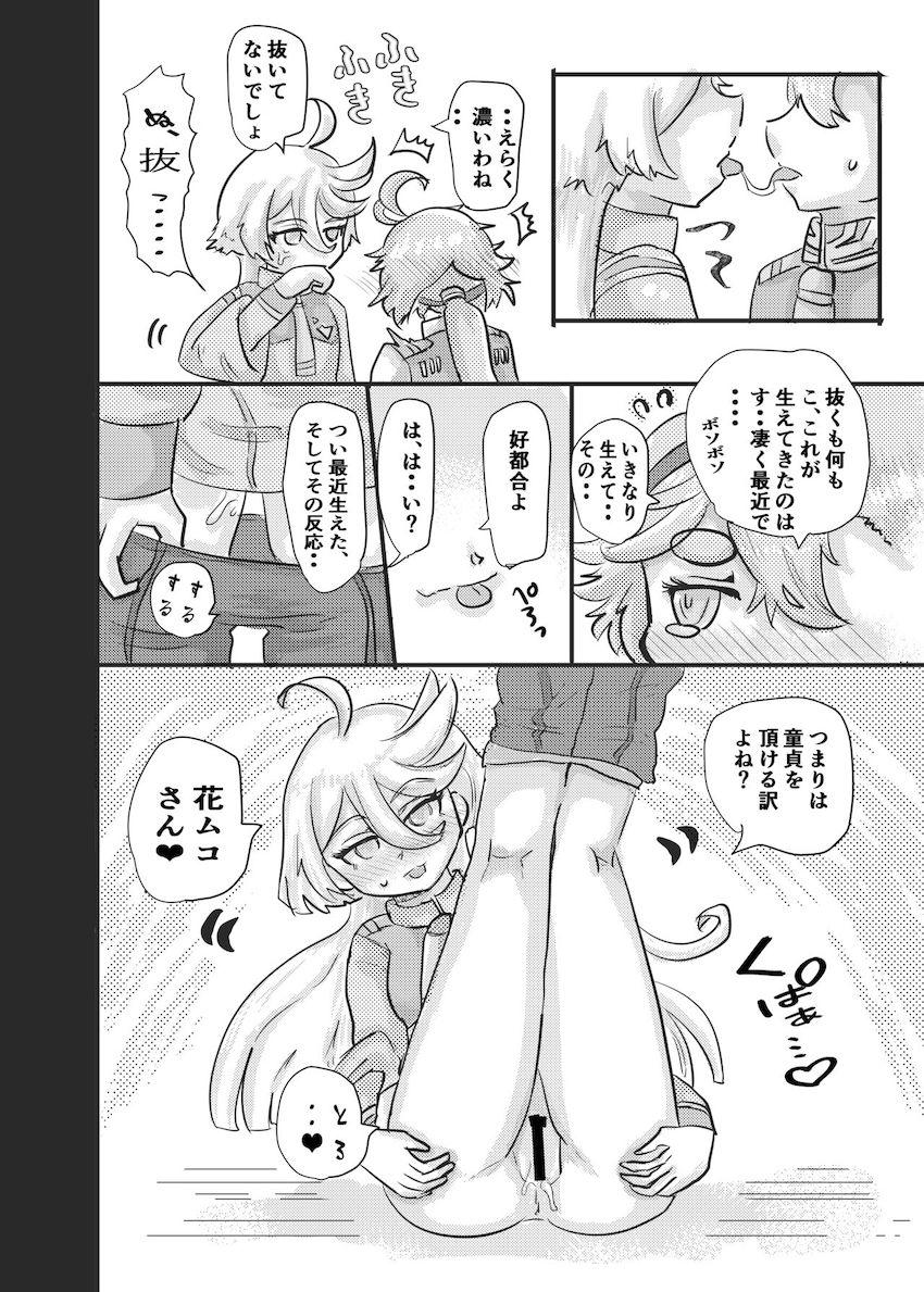 ふたなり童貞たぬきとクール処女きつねの初セックス！ <> 005