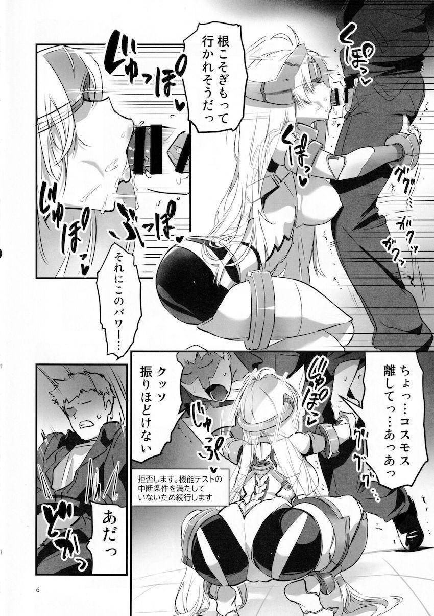 アンドロイド用性奉仕プログラムが組み込まれたエロエロKOS-MOSとキンタマ空になるまでヤリまくる本 <> 005