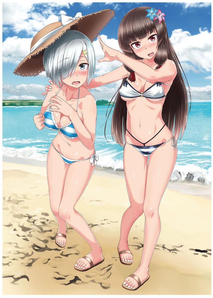 駆逐艦多めのフルカラーイラスト集 <> 002