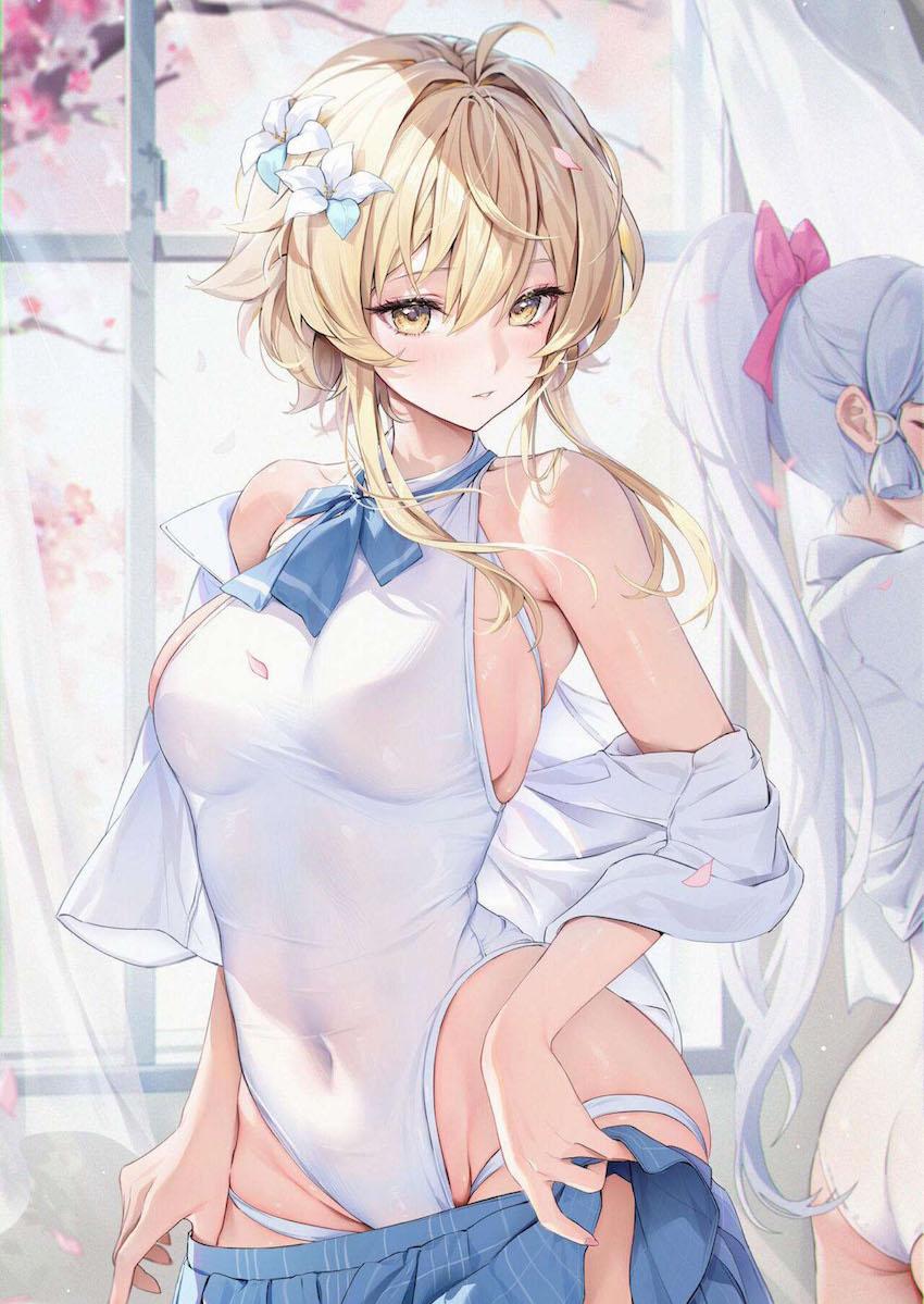 蛍のハイレグ美麗マンコにずらしハメ！ <> 1