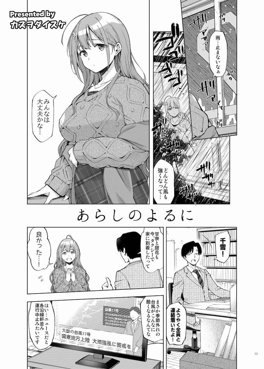 【ハイシコっハイクオリティ】実用性抜群！大好きなアイドルとイチャラブえっちオンリー合同誌！ <> 025