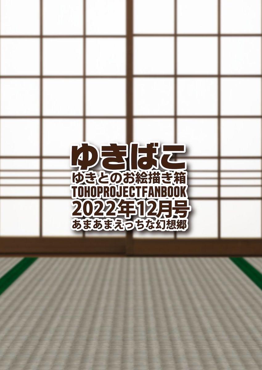東方フルカラーイラスト集2022年12月号☆幻想郷のえちえちな女の子たちがいっぱい！ <> 036
