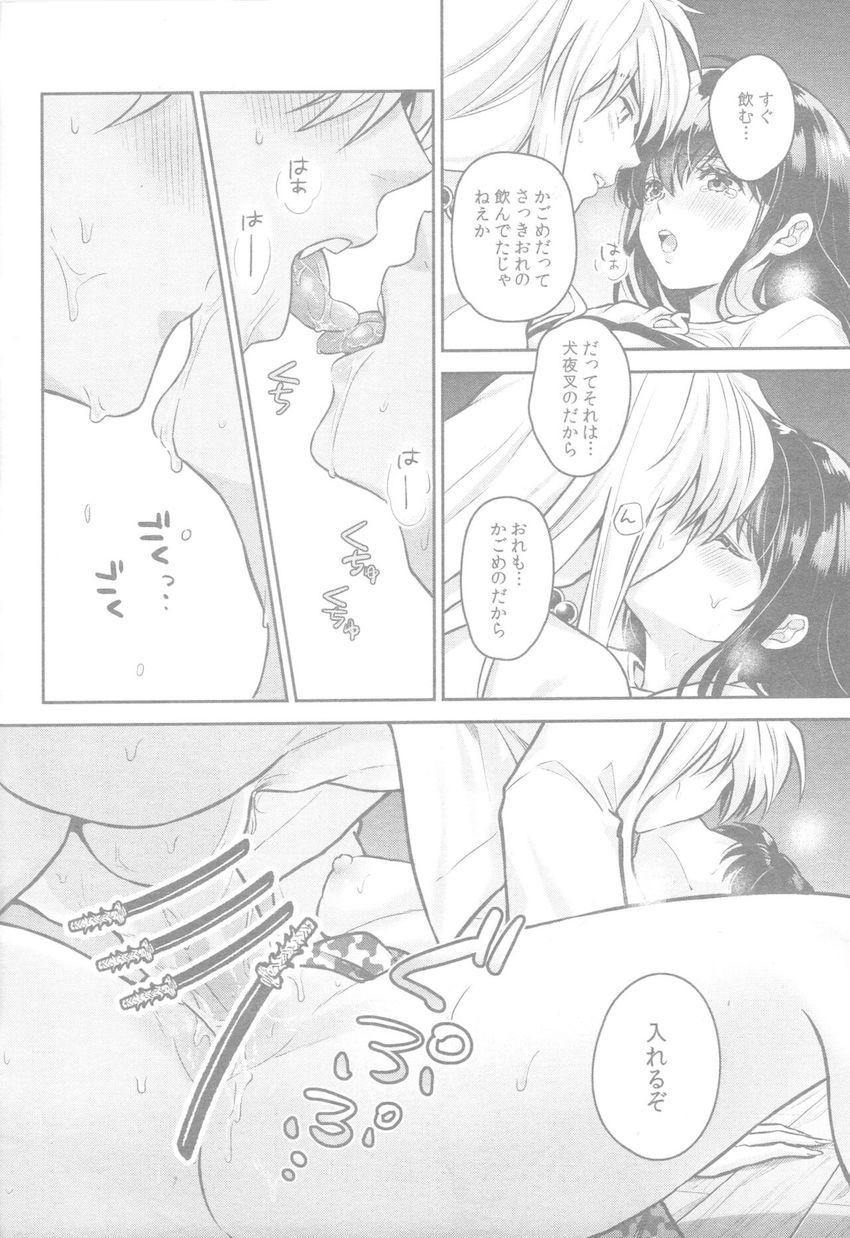 犬夜叉とかごめ、はじめての子作り。 <> 027