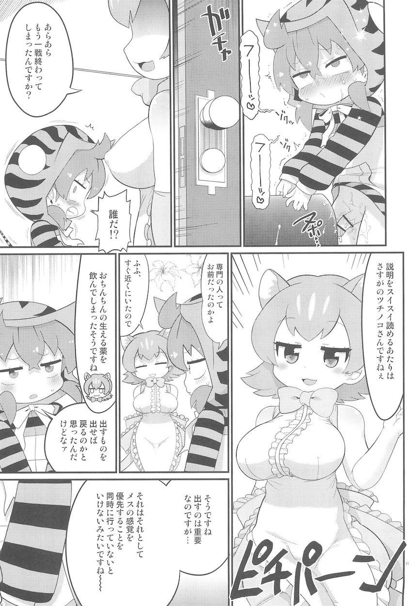 おちんぽが生えちゃったツチノコがメスに戻るために奮闘する本 <> 010
