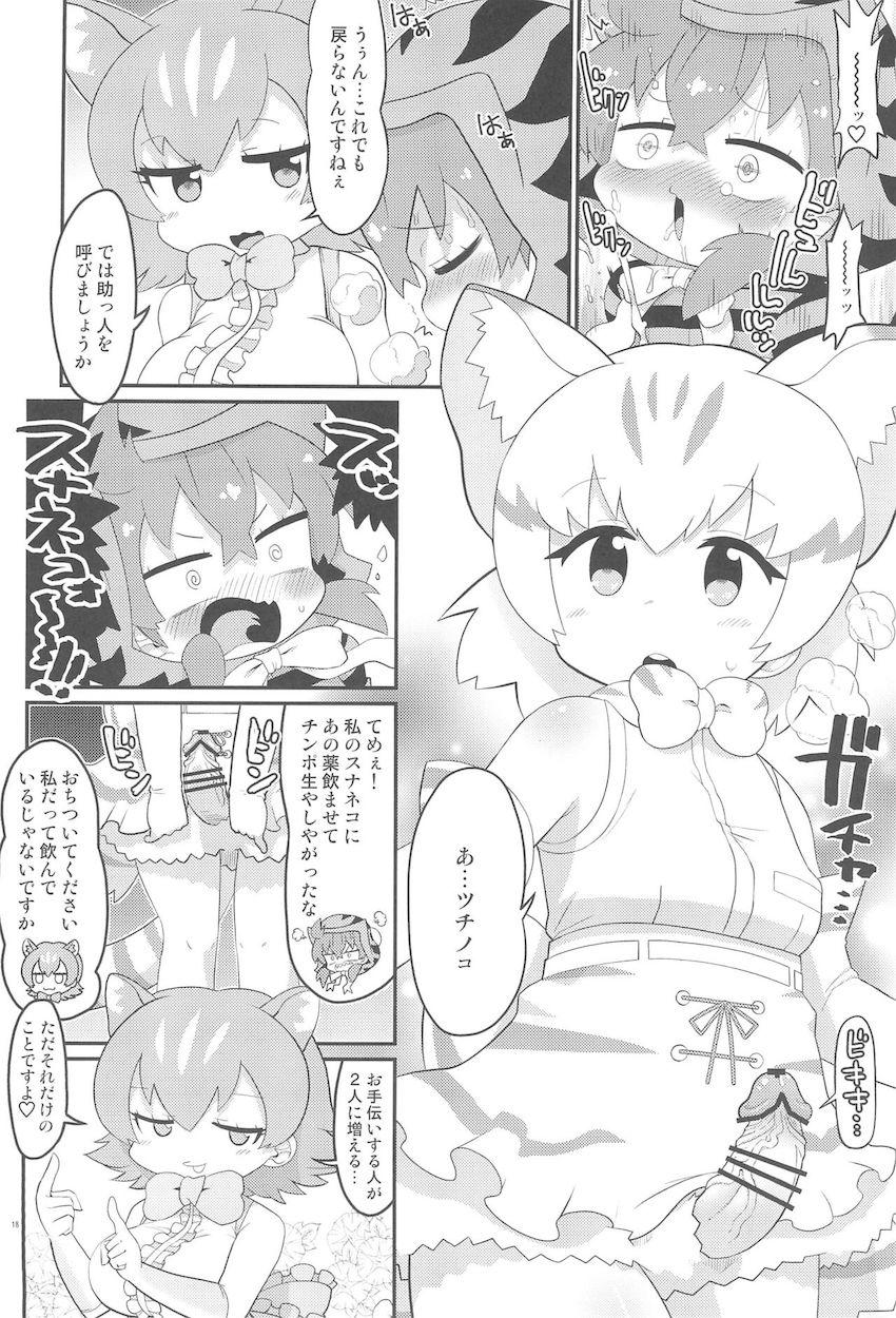 おちんぽが生えちゃったツチノコがメスに戻るために奮闘する本 <> 017