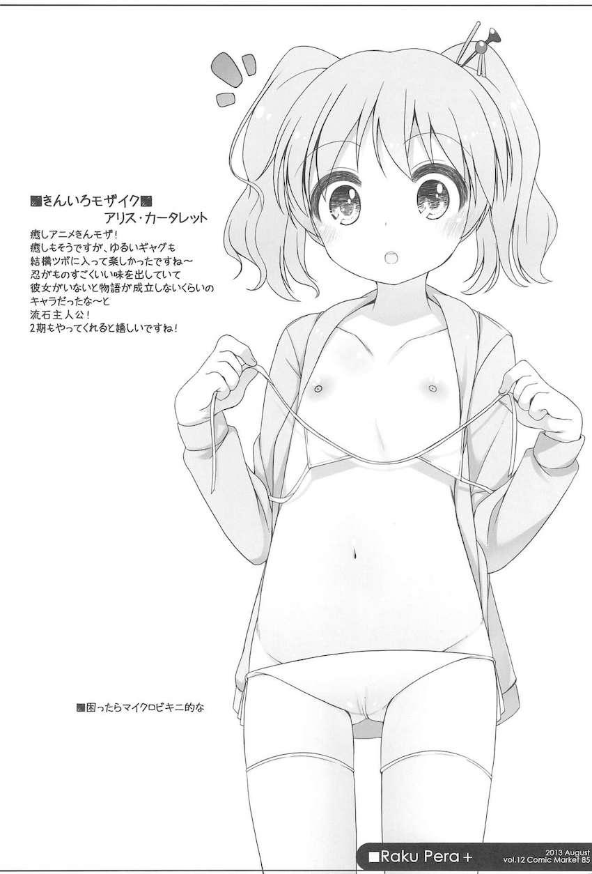 会場限定ペーパーなども収録した120p超え大ボリュームよろず総集本☆つるぺたロリっ娘大集合！ <> 067