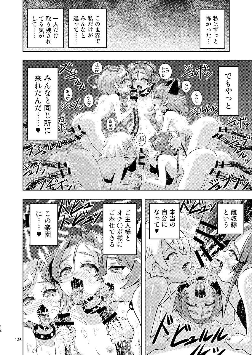 ザコ敵の催眠能力で常識改変させられたスタプリのプリキュアたちが従順雌豚奴隷に堕とされる！ <> 122