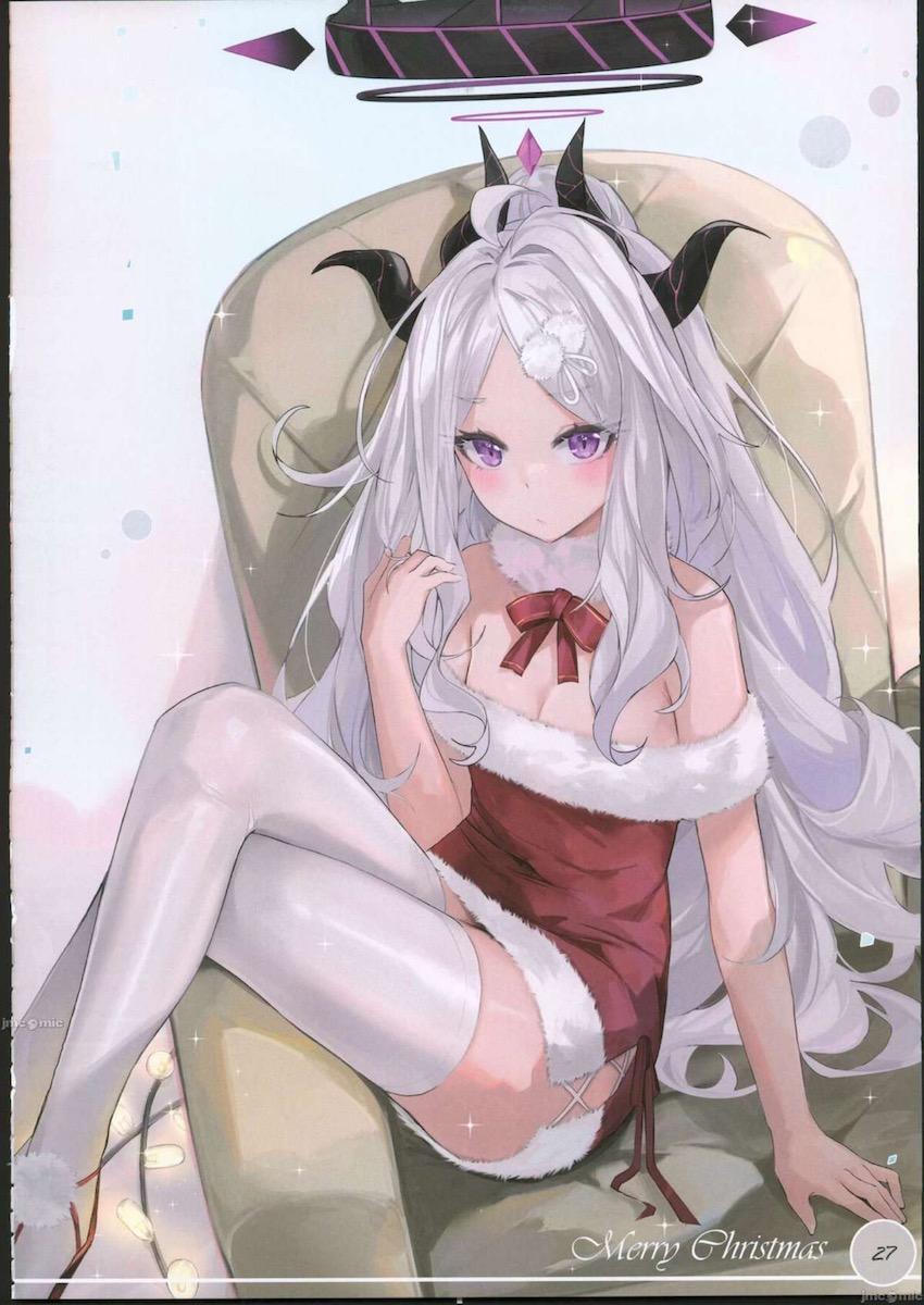 ブルアカの可愛い女の子たちが色んな衣装で大集合！美麗フルカラーイラスト集！ <> 030