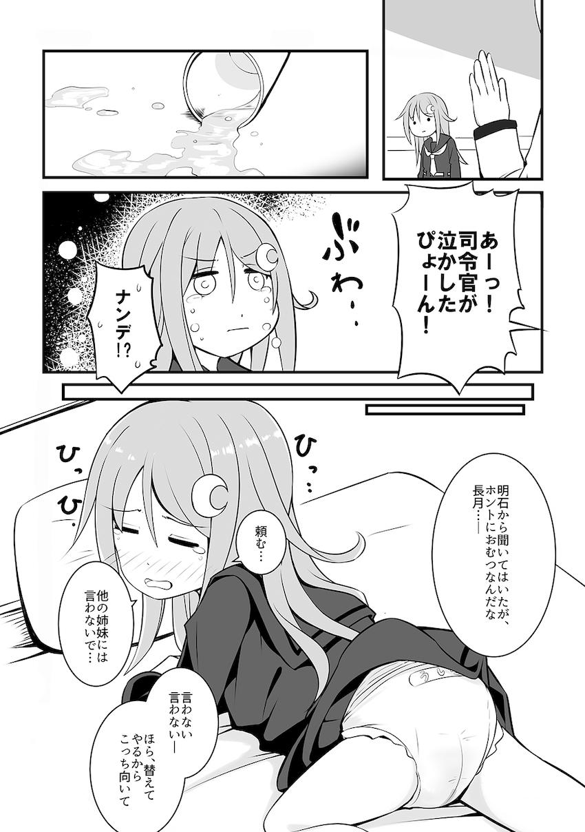 艦娘たちがオムツ履いてお漏らしするマニアック合同誌 <> 034
