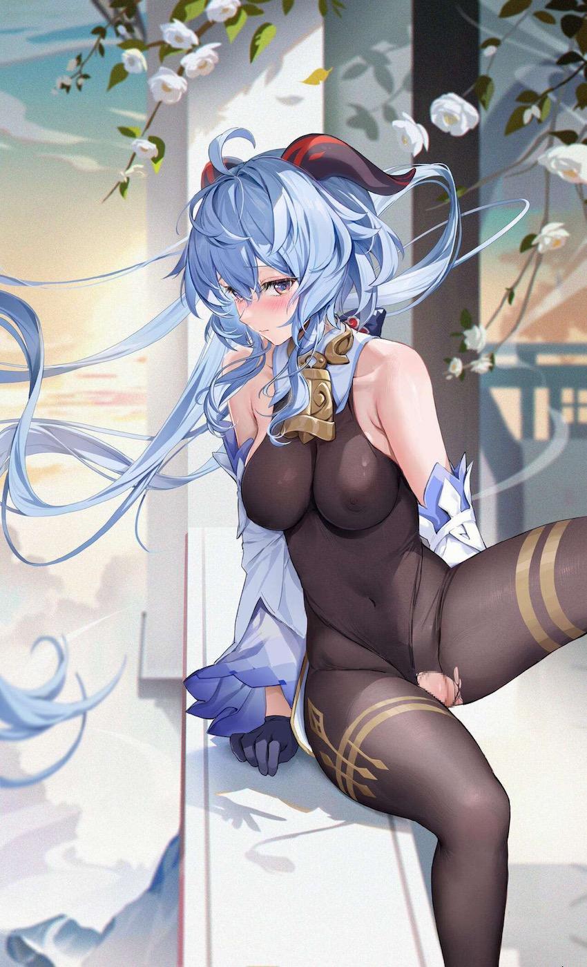 黄昏てる甘雨ちゃんに生中出し <> 002