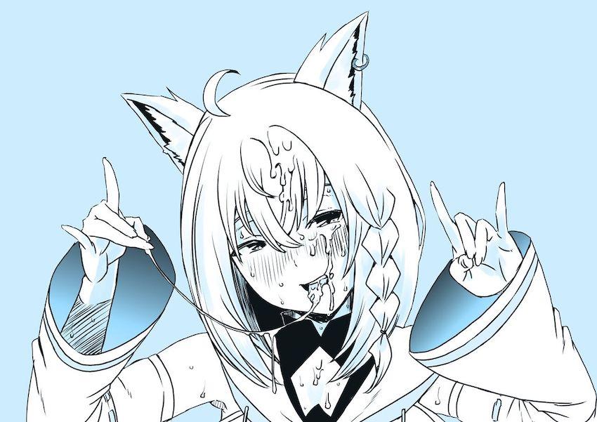 ホロライブWピースで顔射集 <> 006