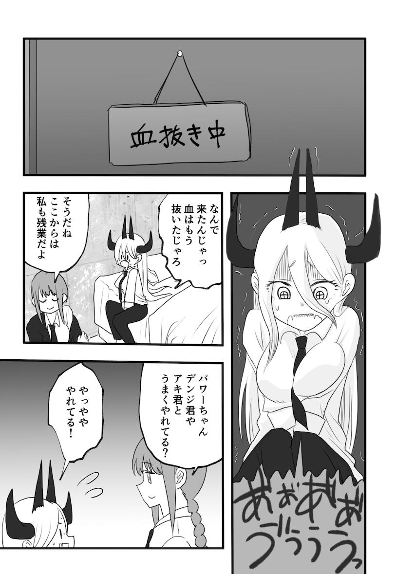 パワーちゃんがマキマにひんひん言わされる本 <> 004