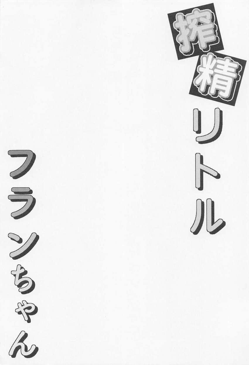 さっきまで処女だったフランちゃんにキンタマ空になるまで搾精されまくる本 <> 003