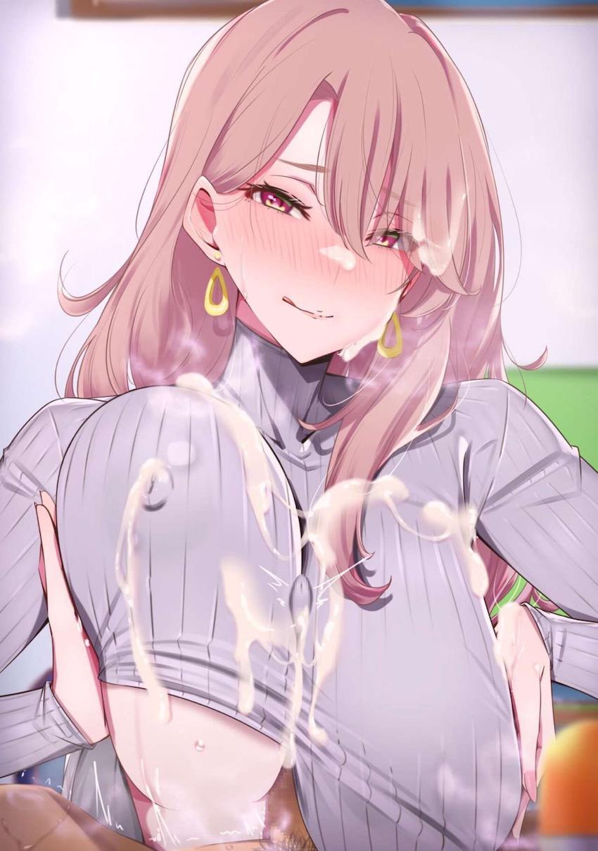 美人お姉さんの縦セタ乳マンコ <> 009