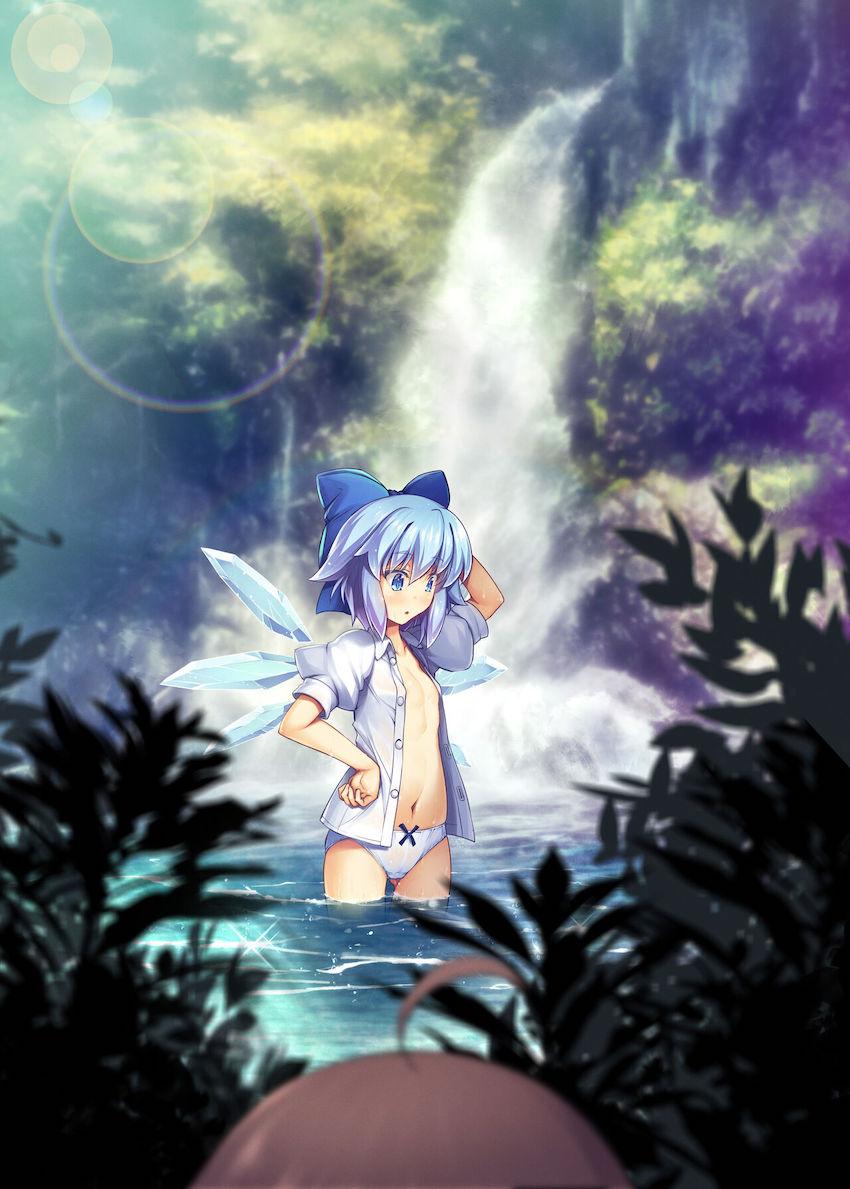 チルノちゃん水浴びを覗いていたら大妖精ちゃんに見つかってお仕置きされる本 <> 004
