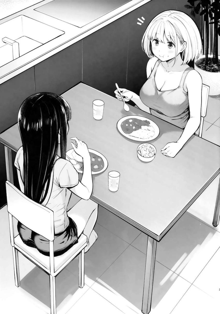 千束とたきなの同居生活を描いた日常イラスト集 <> 002