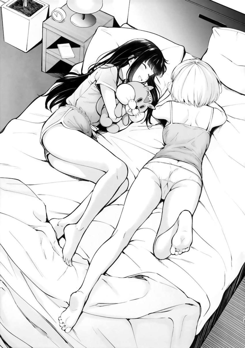 千束とたきなの同居生活を描いた日常イラスト集 <> 012