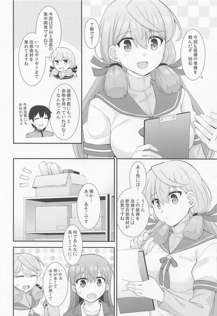 提督を怪我させてしまった大井がご奉仕中出しセックスで埋め合わせする話 <> 005
