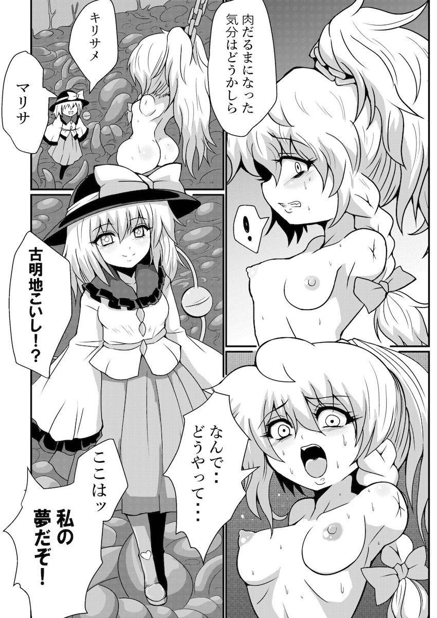 【鬼畜拷問注意】嫉妬に狂った魔理沙がさとりをダルマ改造し下水拷問で殺そうとするが、こいしにバレて倍返しされちゃう！ <> 010