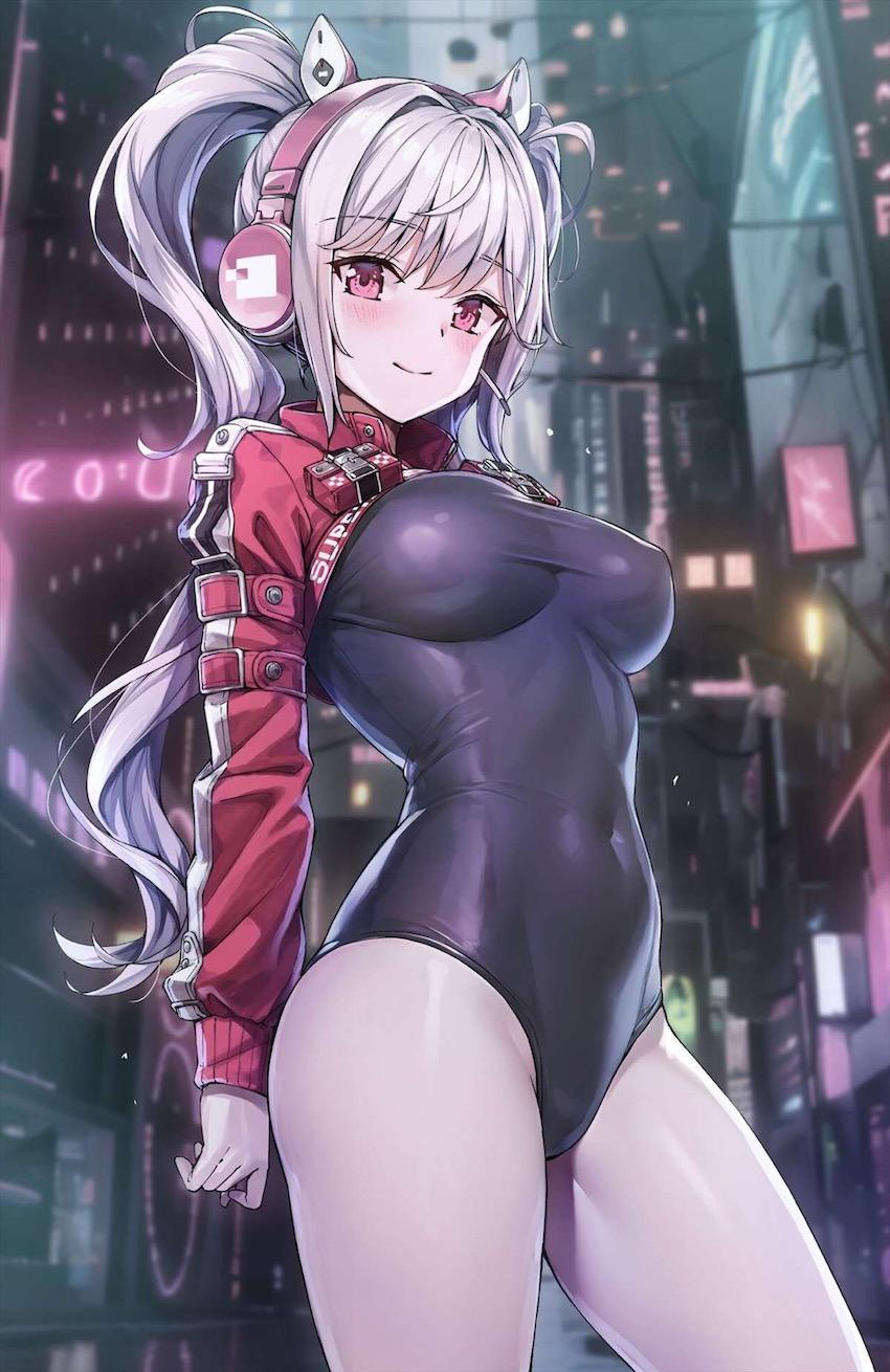 ボディスーツ姿のメガニケアリスちゃんと着衣ハメ！ <> 002