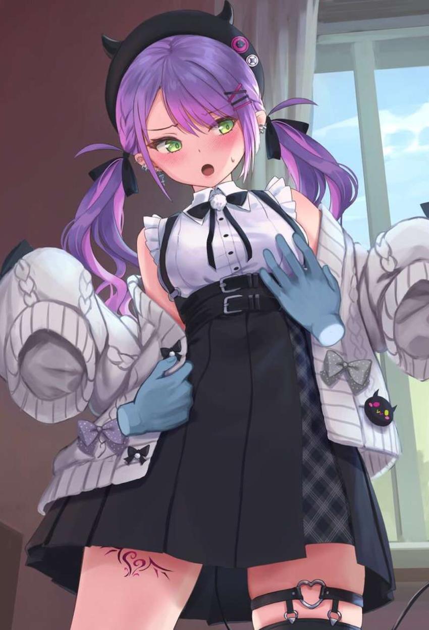 トワちゃんをまさぐる <> 1