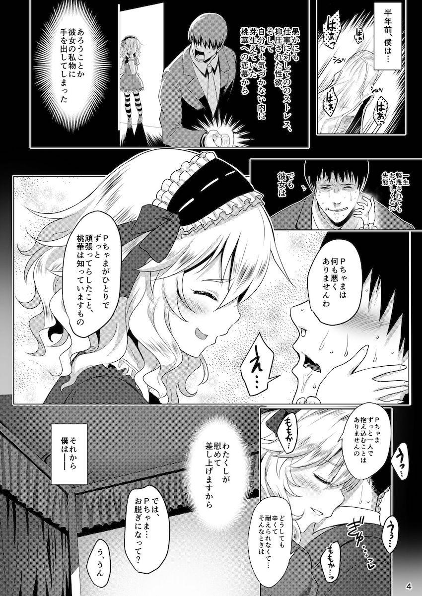 母性溢れるロリママ桃華に射精管理されるP <> 003