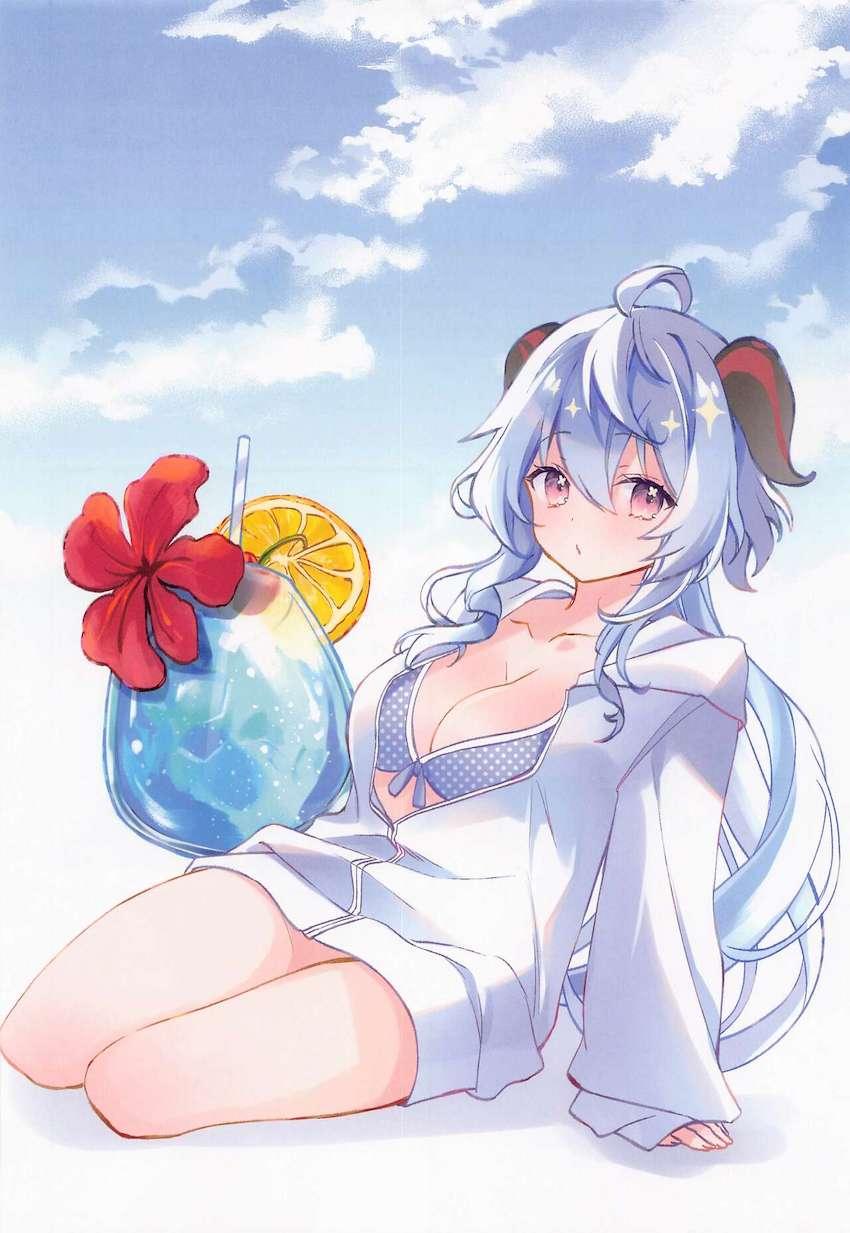 甘雨様の生おっぱいでリフレッシュ！ <> 009