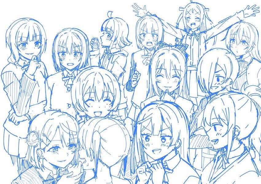 チンポが生えたり生えてなかったりするニジガクヒロイン全員とレズセックス！ <> 003
