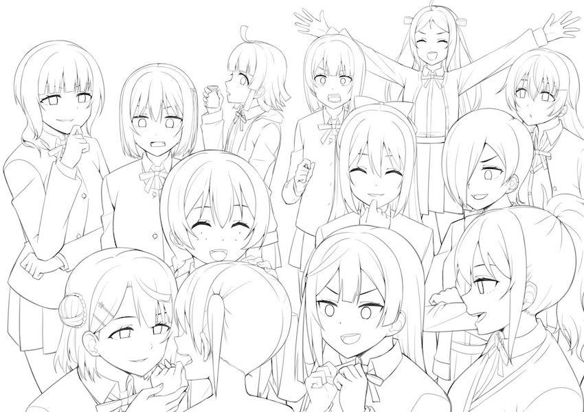 チンポが生えたり生えてなかったりするニジガクヒロイン全員とレズセックス！ <> 004
