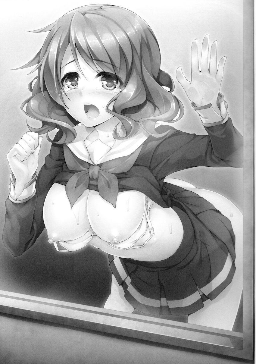 防音バッチリな放送室で輪姦処女レイプされる久石奏 <> 002