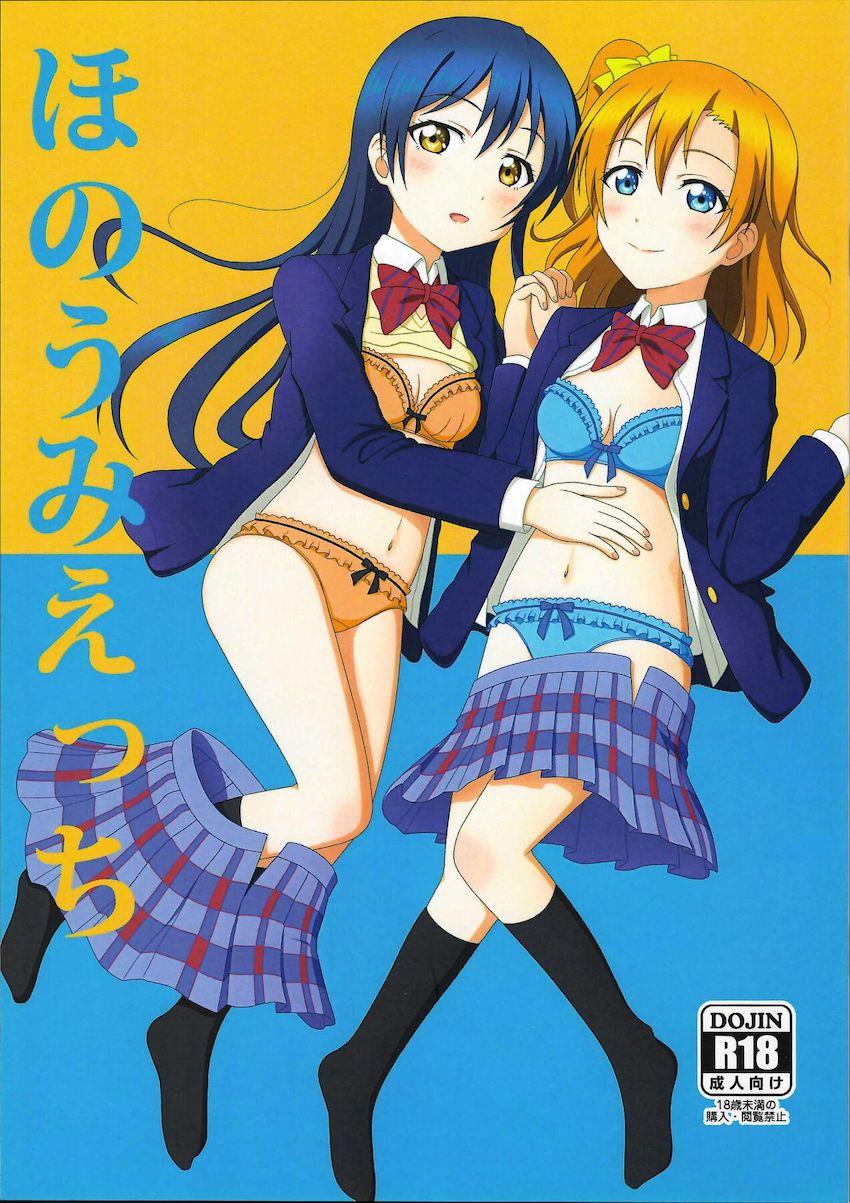 高坂穂乃果と園田海未が部室で百合エッチするだけ <> 1