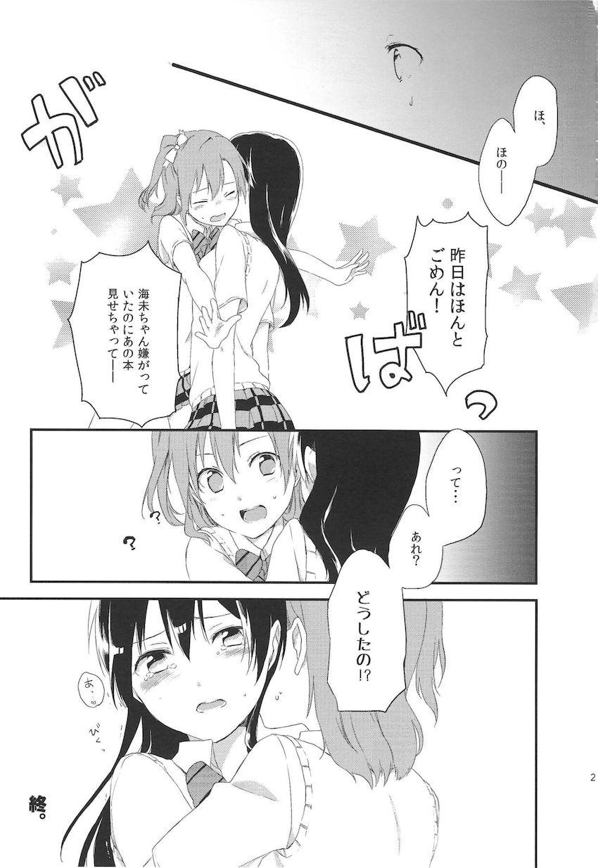 秋葉の薄い本屋さんにμ’sの本があったよ <> 020