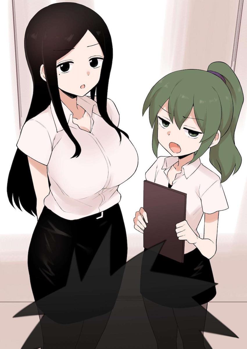 【NTR】ちびっこOLと美人OLが社長のオナホ秘書に調教される本 <> 014