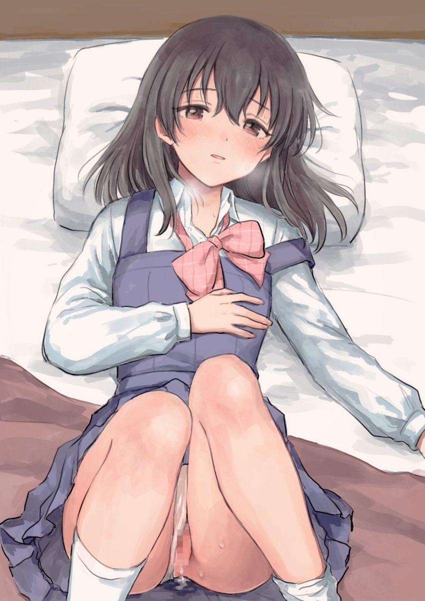 【フルカラーイラスト集】ビキニ姿の藤原肇とずらしハメしたり、依田芳乃とパンツずらしハメしたり。 <> 002
