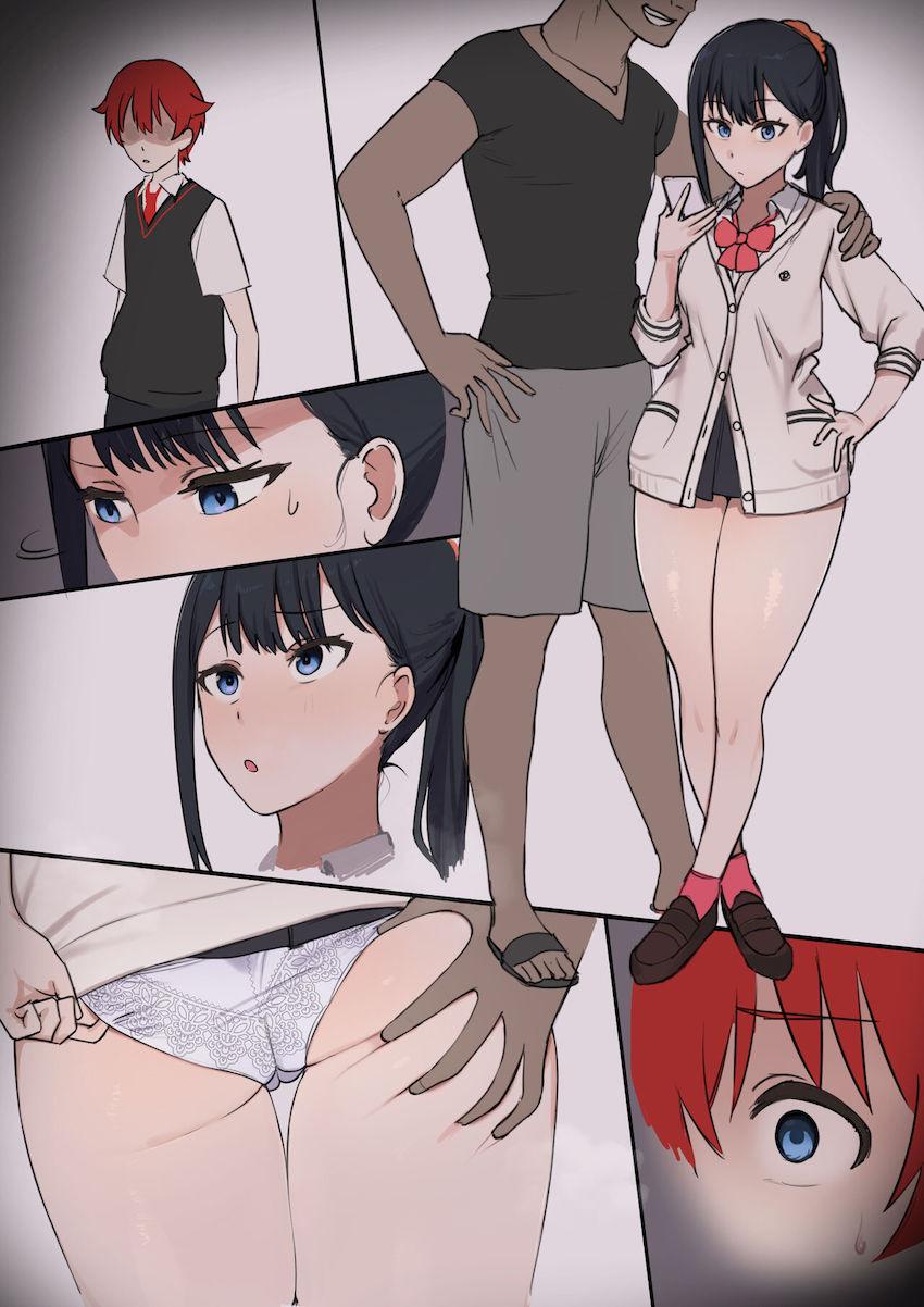 六花ちゃんデカチンイラマフェラでごっくん！豪快ゲップ！ <> 007