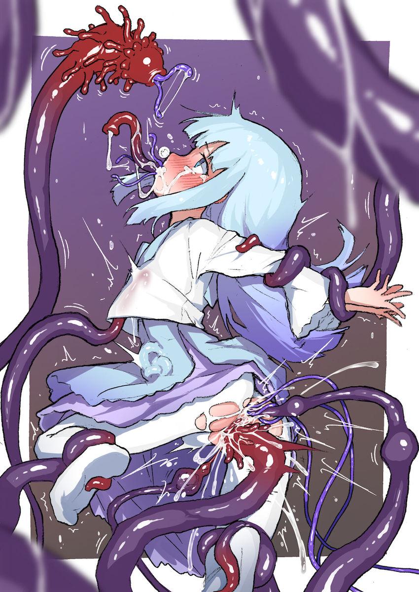 可愛い女の子たちが触手に犯されるフルカラーイラスト詰め合わせ <> 020