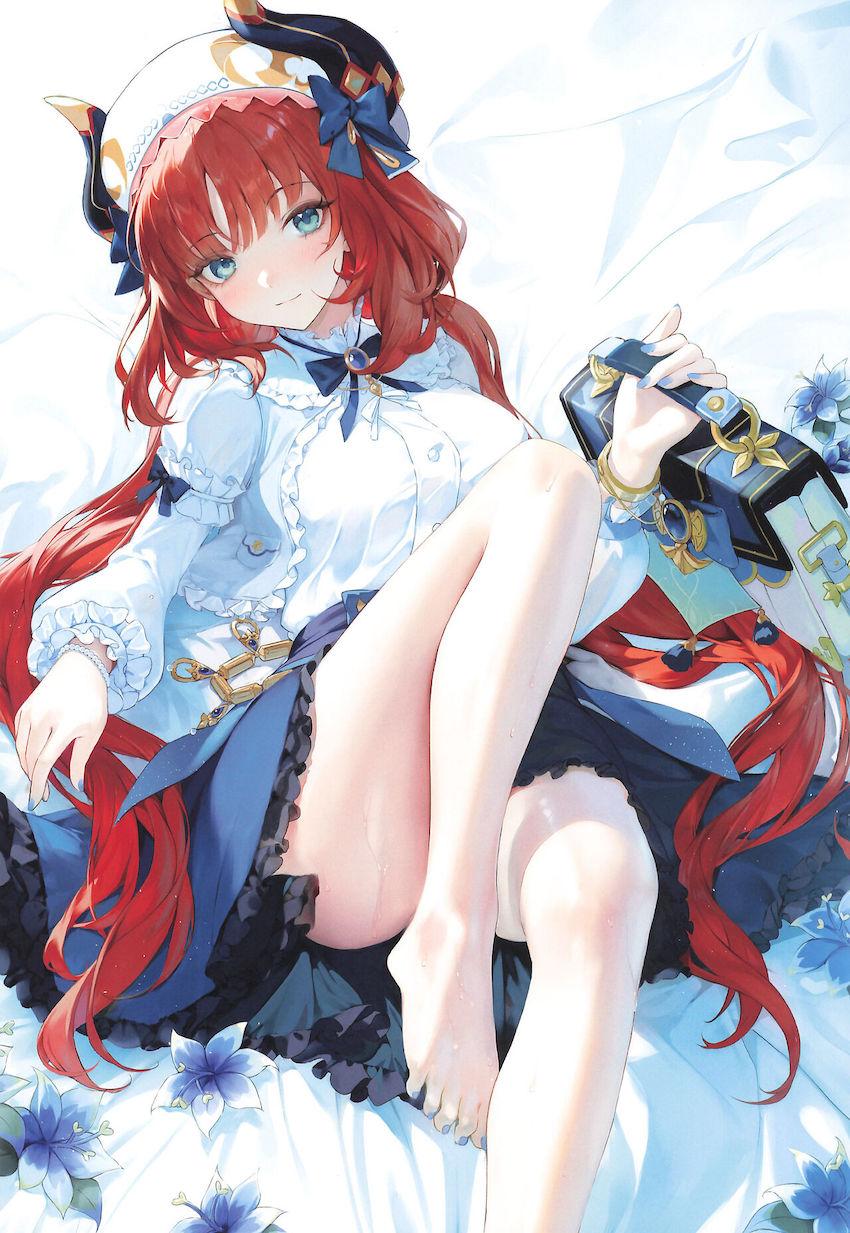 艶やかな美乳おっぱいに見惚れる！原神美麗フルカラーイラスト集 <> 008