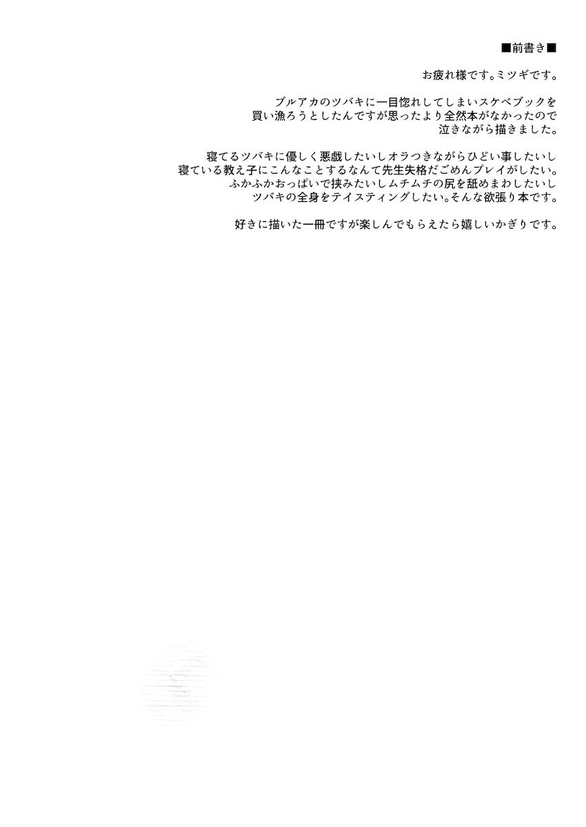 ツバキに睡眠薬盛って爆乳爆尻エロボディを堪能する本 <> 003